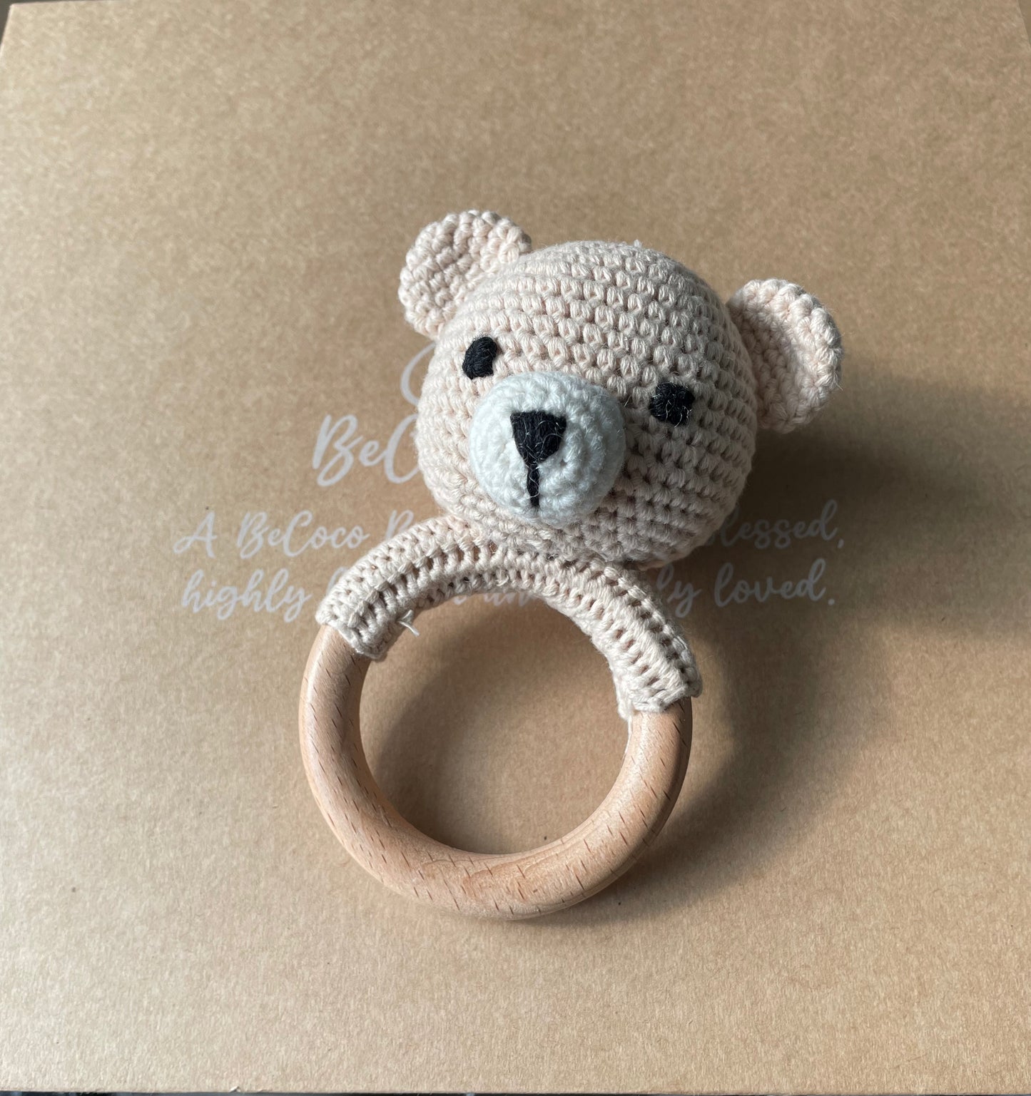 BeCoco Teddy Bear Rattle