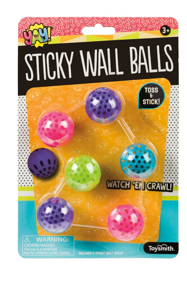 Yay! Sticky Wall Balls